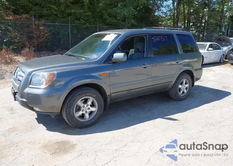 2007 Honda Pilot Ex from USA, damaged, VIN 2HKYF184X7H500209